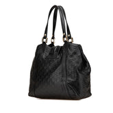 グッチ グッチシマ トートバッグ 233607 ブラック レザー レディース GUCCI 【中古】